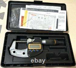 Mitutoyo Digital Micrometer QuantuMike MDE25MX (293-140-30) USED good working JP