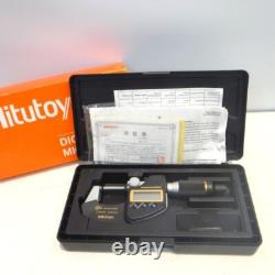 Mitutoyo Digital Micrometer QuantuMike MDE-25MX 293-140-30 Model 0-25mm 0.001mm