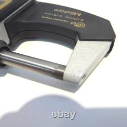 Mitutoyo Digital Micrometer QuantuMike MDE-25MX 293-140-30 Model 0-25mm 0.001mm