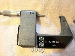 Mitutoyo Digital Micrometer Set 0-4. Brand New