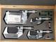 Mitutoyo Digital Micrometer Set, 4 Pieces, 0 1, 1 2, 2 3, 3 4