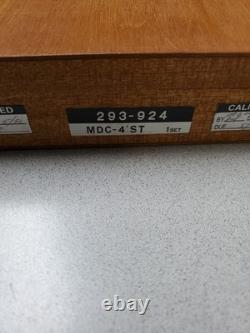 Mitutoyo Digital Micrometer Set, 4 Pieces, 0 1, 1 2, 2 3, 3 4