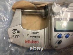 Mitutoyo Digital Micrometer Set Limited Edition 70th Anniversary IP65 & IP67