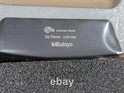 Mitutoyo Digital Outside 15 Degree Point Micrometer 50-75mm 0.001mm METRIC ONLY