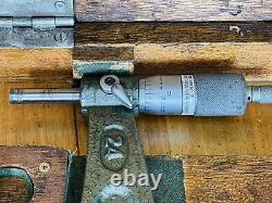 Mitutoyo Digital Outside Micrometer set (18-24) in Wood Box