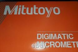 Mitutoyo Digital Outside Spline Small Face Micrometer 75-100mm 0.001mm 5mm Tip