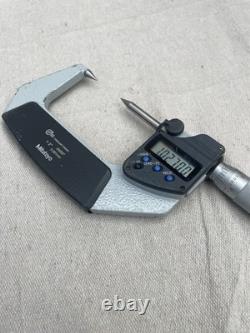 Mitutoyo Digital Point Micrometer 342-362-30 /0-1 Made In Japan