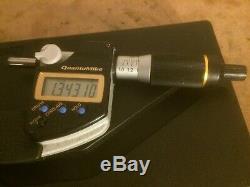 Mitutoyo Digital QuantuMic Micrometer 1-2 MDE-2 PX 293-186-30 IP65 0.00005 Res