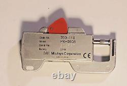 Mitutoyo Digital Quick Mini Thickness Ga. 700-118 Model PK-0505 Range 0-12.50 mm