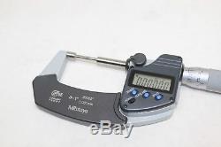 Mitutoyo Digital Spline Micrometer 0-1 Inch, Model 331-351, Spc Output, Ip 65