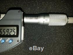 Mitutoyo Digital Thread Micrometer 2-3 IP 65 Coolant Proof Great Condition