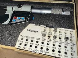Mitutoyo Digital Thread Pitch Micrometer 0-1
