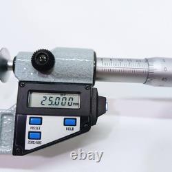 Mitutoyo Digital Tooth Thickness Micrometer GMA-25DM 0-25mm Japan BE217