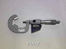 Mitutoyo Digital V-Anvil Micrometer 1-1.6 Range 3-Flute SPC Data 314-713-30