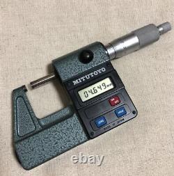 Mitutoyo Digital micrometer 0 25mm 0.001mm 293-101 F/S