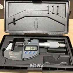 Mitutoyo Digital micrometers IP65 Coolant Proof 0-25mm 0.001mm Used Near Mint