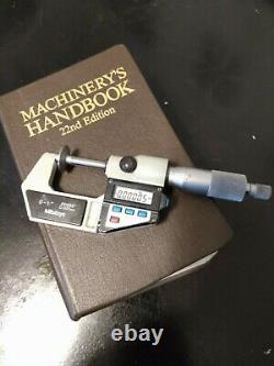 Mitutoyo Disk Flange Micrometer DIGITAL. 00005.001mm VERY ACCURATE