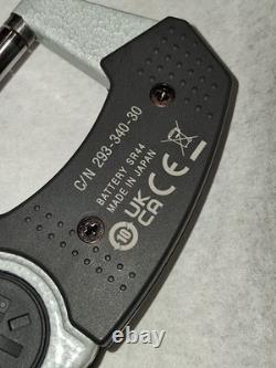Mitutoyo Electronic Outside Micrometer 0.00 mm to 1 Carbide 293-340-30CAL