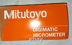 Mitutoyo Electronic Outside Micrometer 0.00 mm to 1 Carbide 293-340-30CAL