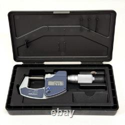 Mitutoyo Electronic Outside Micrometer, 0 to 1, Ratchet 293-832-30, Pre-Owned