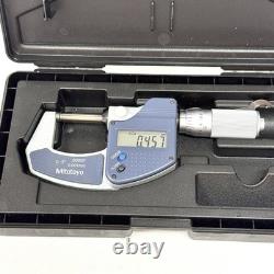 Mitutoyo Electronic Outside Micrometer, 0 to 1, Ratchet 293-832-30, Pre-Owned