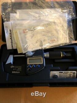 Mitutoyo Excellent! 293-180 0-1 Quantumike Ip65 Digital Outside Micrometer