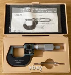 Mitutoyo External Micrometer Series 193-111 M820-25 0-25mm Used