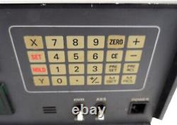 Mitutoyo GML-3705W Digital X/Y Readout with Power Cable for Parts or Repair