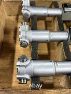 Mitutoyo Holtest Internal Micrometer set Three-Point, Digital 3 Piece Set J3-J1