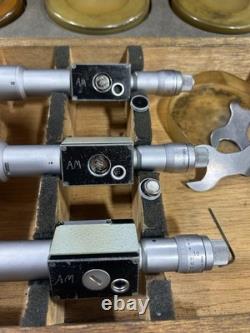 Mitutoyo Holtest Internal Micrometer set Three-Point, Digital 3 Piece Set J3-J1