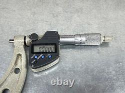 Mitutoyo IP65 6-7 Digital Outside Micrometer Coolant Proof 293-351-10