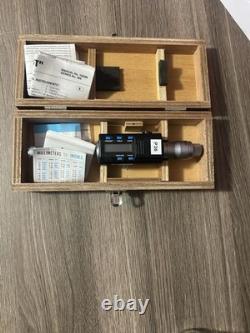 Mitutoyo IP65 Digimatic Holtest Three-Point Internal Micrometer. 65.8'