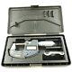 Mitutoyo IP65 Digital Outside Micrometer 0-1/0-25mm. 00005/. 001mm CoolantProof