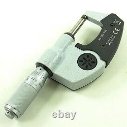 Mitutoyo IP65 Digital Outside Micrometer 0-1/0-25mm. 00005/. 001mm CoolantProof
