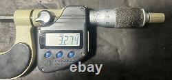 Mitutoyo IP65 No. 324-251-30 Digital Gear Tooth Micrometer 0-25mm. 001 Used