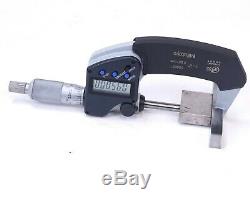 Mitutoyo IP-65-293-341 Digital Micrometer 1-2 with Starrett Webber Standard