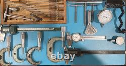 Mitutoyo Insize Starrett Brown & Sharpe Helios Machinist Tool Lot