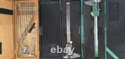 Mitutoyo Insize Starrett Brown & Sharpe Helios Machinist Tool Lot