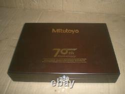 Mitutoyo Limited Edition 70th Anniversary Digital Caliper Micrometer set