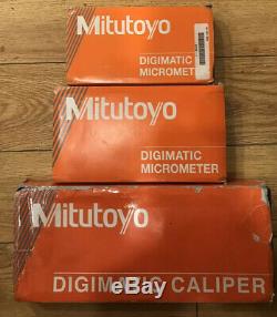 Mitutoyo Lot (Calipers And Quantumike Micrometers)