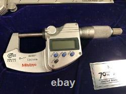 Mitutoyo Ltd Ed 70th Anniversary Digital Caliper Micrometer Set, Unused