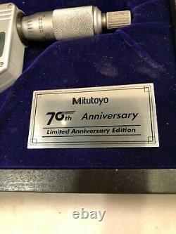 Mitutoyo Ltd Ed 70th Anniversary Digital Caliper Micrometer Set, Unused
