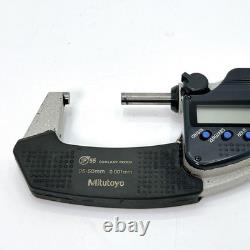 Mitutoyo MDC-50MX Digital Micrometer 25-50mm with Case Used Works, Dirty
