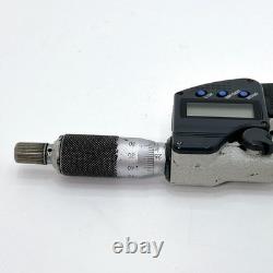 Mitutoyo MDC-50MX Digital Micrometer 25-50mm with Case Used Works, Dirty