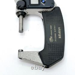 Mitutoyo MDC-50MX Digital Micrometer 25-50mm with Case Used Works, Dirty