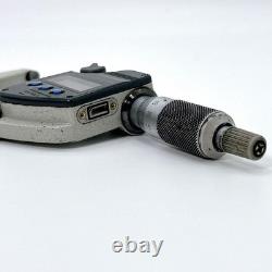 Mitutoyo MDC-50MX Digital Micrometer 25-50mm with Case Used Works, Dirty
