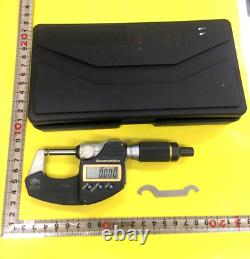 Mitutoyo MDE25MX Digital Micrometer QuantuMike 293-140-30