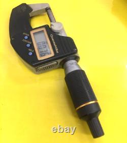 Mitutoyo MDE25MX Digital Micrometer QuantuMike 293-140-30