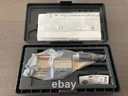 Mitutoyo MDE-25MX Digital Micrometer QuantuMike 293-140-30(0-25mm) Japan New
