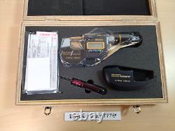 Mitutoyo MDH-25MB 293-100-10 Digimatic Micrometer High Accuracy 025mm NEW